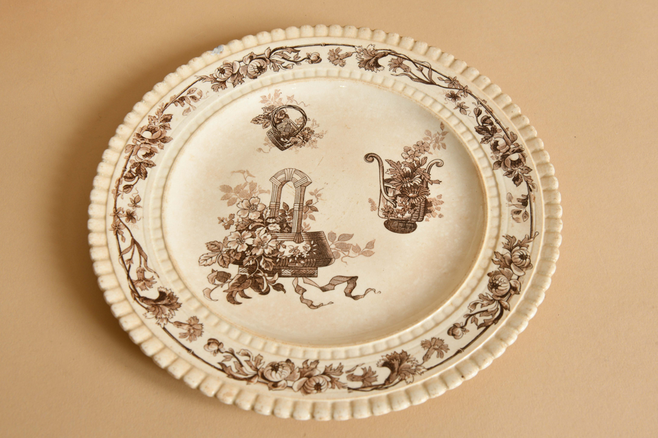 Service d'assiettes trianon choisi le roi.3