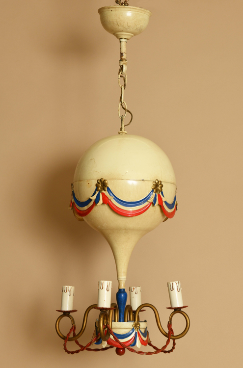 Lustre montgolfière